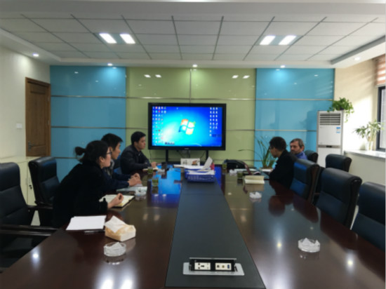 以色列工程師訪問(wèn)無(wú)錫市海昌機(jī)械設(shè)備有限公司
